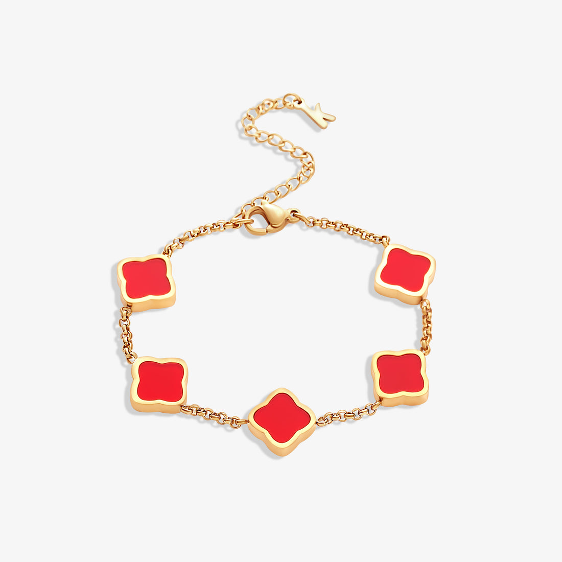 Celine Clover Bracelet - Green