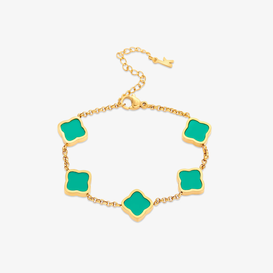 Celine Clover Bracelet - Red