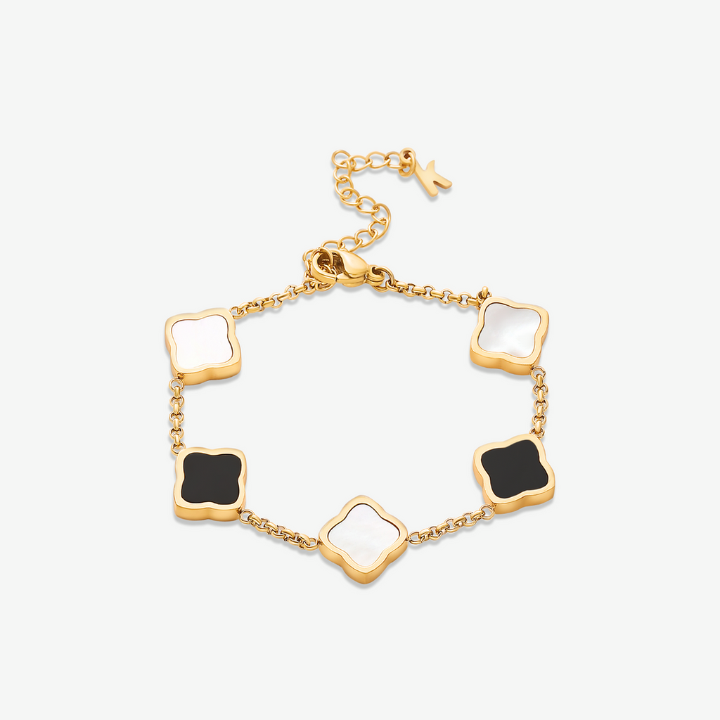 Celine Clover Bracelet - Green